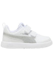 Bianco/Glitter argento / 27