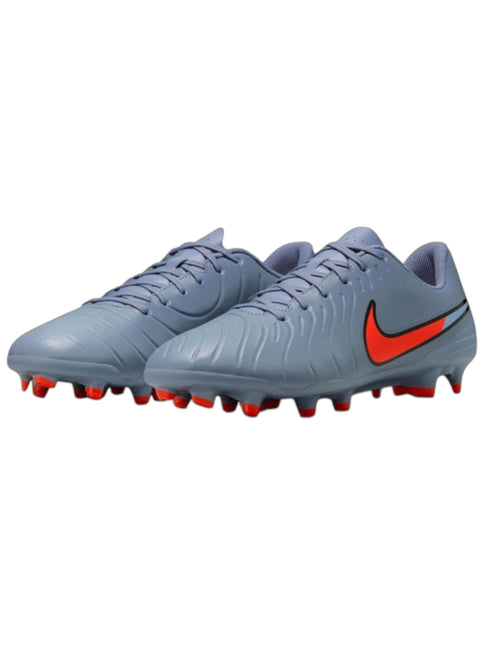 NIKE JR. TIEMPO LEGEND 10 CLUB FG/MG Blue Eclipse/Grey/Black  DV4344 402
